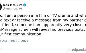People Are Exposing The Totally Unrealistic Behaviors Of TV Or Movie Characters In Funny Tweets (40 Pics)