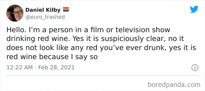 People Are Exposing The Totally Unrealistic Behaviors Of TV Or Movie Characters In Funny Tweets (40 Pics)