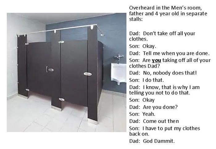 Bathroom Kid