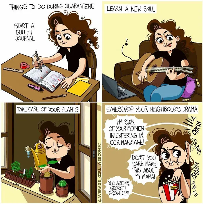Funny-Slice-Of-Life-Average-Girl-Webcomic