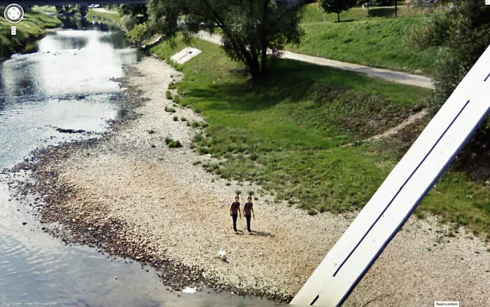 40 Vistas de calles que probablemente Google no esperaba captar, descubiertas por Jon Rafman