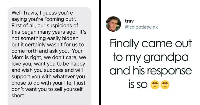 Gay Guy Comes Out To His Grandpa, Grandpa’s Wholesome Response Goes Viral