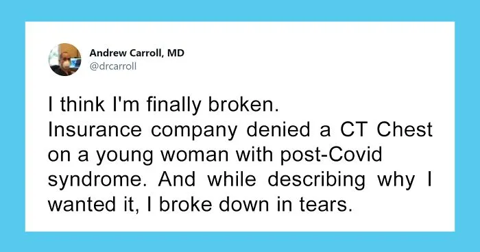 US Doctor Shares How US Health Insurance Companies Shamelessly Screw People Over