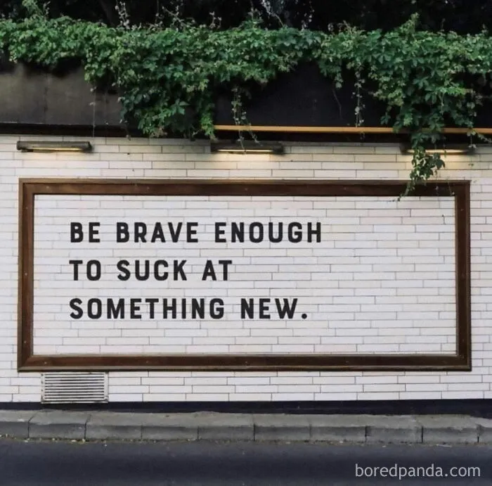 We All Have To Start Somewhere