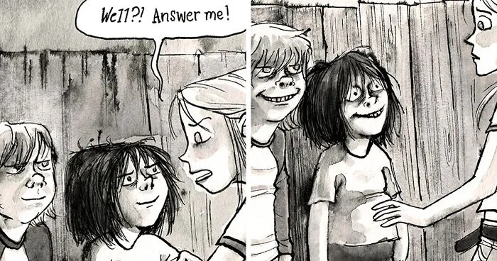 I'm Creating A Dark Comic Series That's Full Of Creepy Small-Town Secrets (Part 2 Of My Horror Webcomic)
