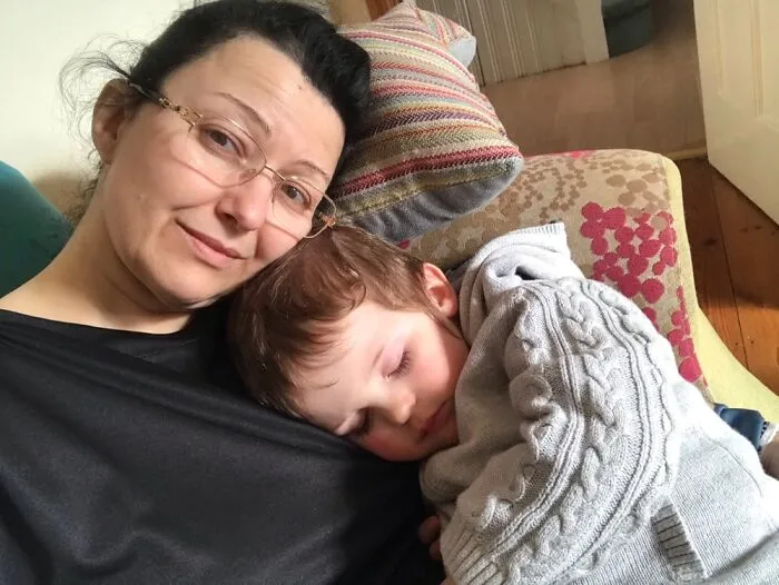 My Stepdaughter Was In Her Teens. My Grandson Zedding In My Arms.