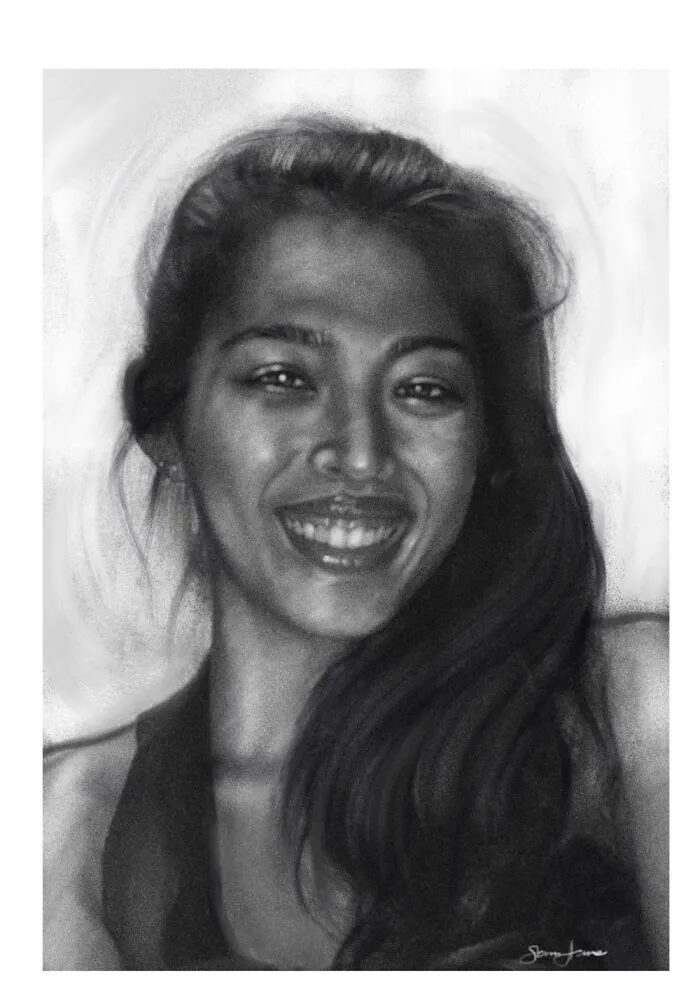 Charcoal Sketch Of My Friend Tristan F