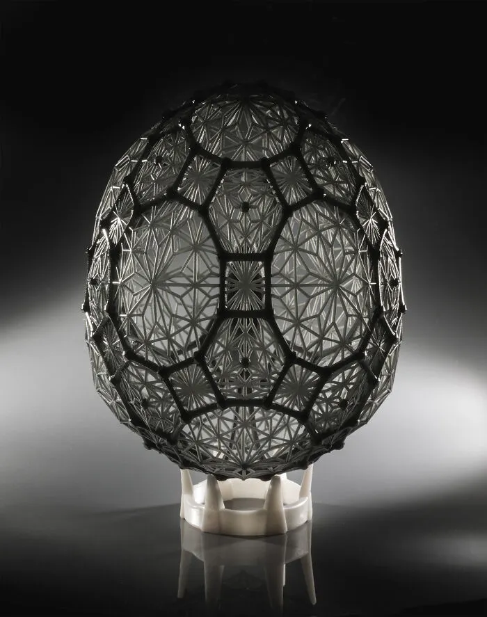 Easter Egg "Diamantino" Black