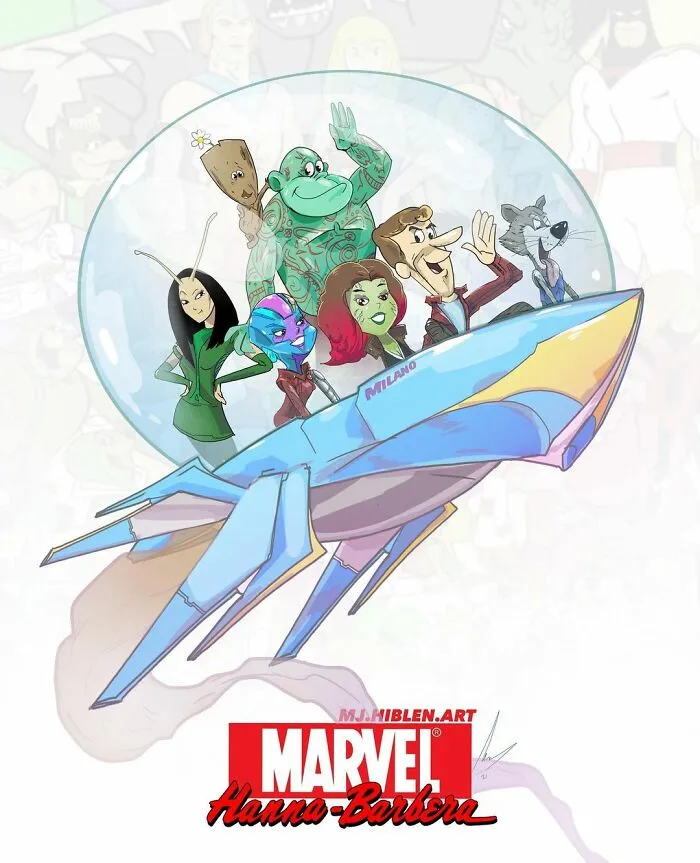 The Jetsons As Guardians Of The Galaxy