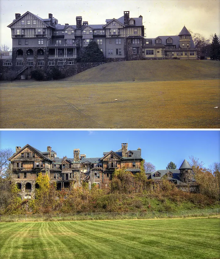 Nature Took Over. 1965 vs. 2012