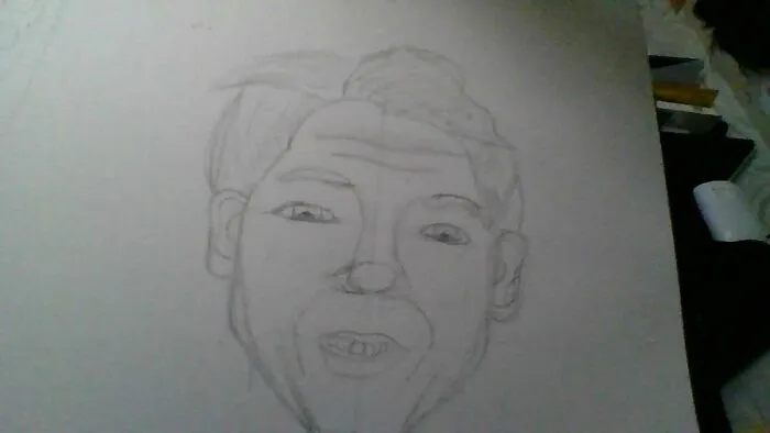 Mine Is A Picture Of My First Identity Drawing