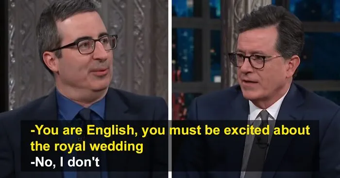 After Oprah Interview, John Oliver's 2018 Comments On Meghan Markle Joining The Royal Family Go Viral