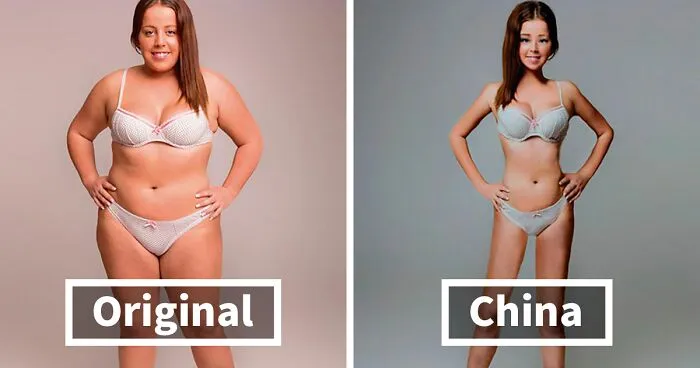 Designers From 18 Countries Were Asked To Edit A Picture To Reflect Their Countries' Beauty Standards And Here Are The Results