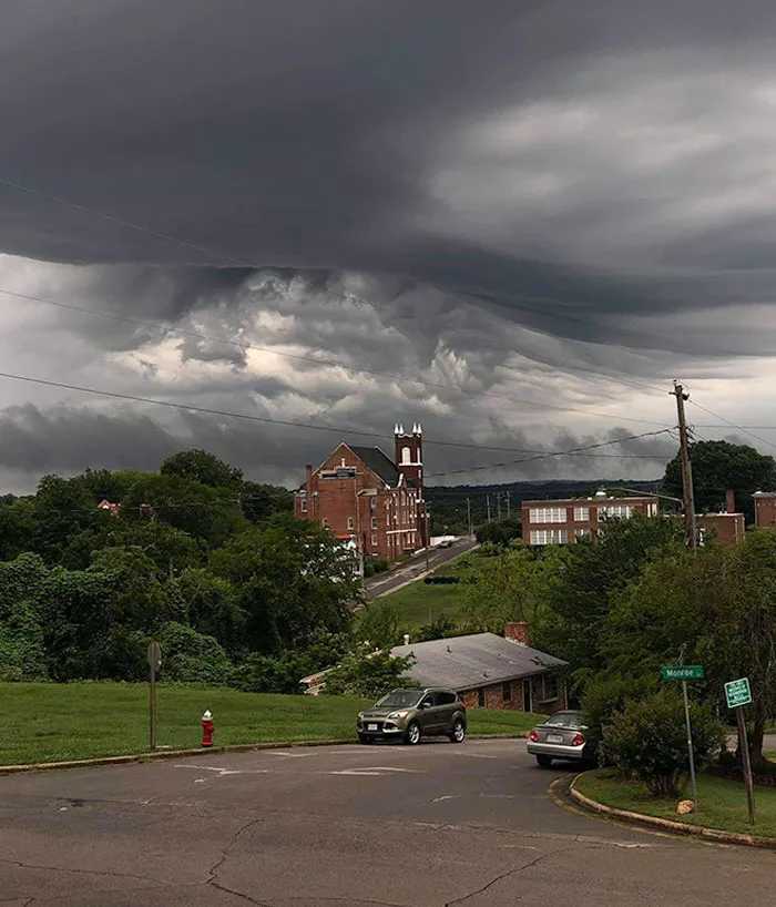 Cloud From The Storm Today Looks Like A Horror Movie