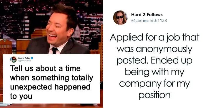 40 Of The Most Curious "Real Life Plot Twists", As Shared By People For Jimmy Fallon's Challenge