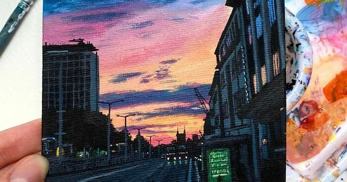 I Create Miniature Paintings Based On Memories And Moments From My Life, Here Are My Best 70 Works