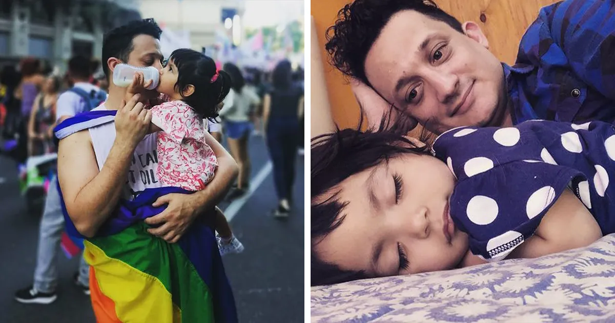 Esta niña llevaba un año viviendo en el hospital, y ha sido adoptada por un hombre que siempre quiso ser padre