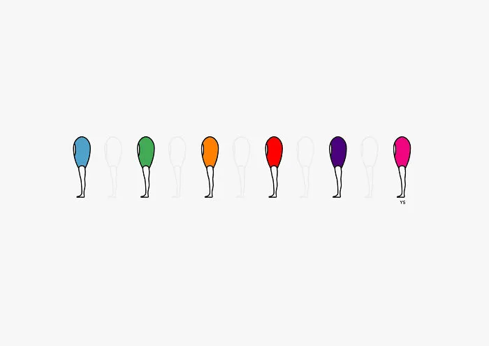 Social Distancing - Empty Souls In Line..