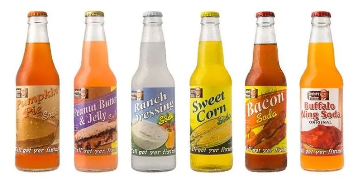 Refrescos con sabor a comida
