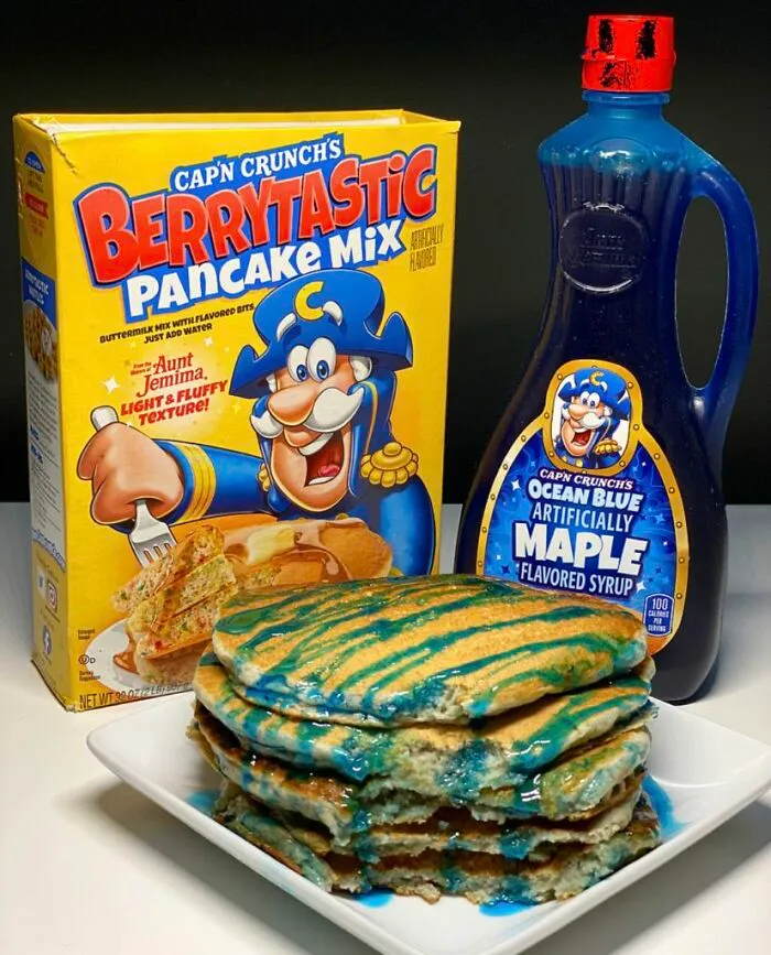 "Blue Maple Syrup. Even If It Feels Fun"