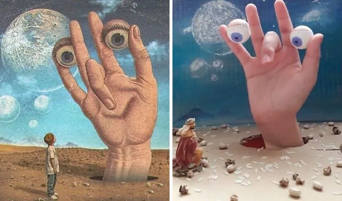 La página de Instagram "Tussen Kunst & Quarantaine" tiene increíbles recreaciones de pinturas