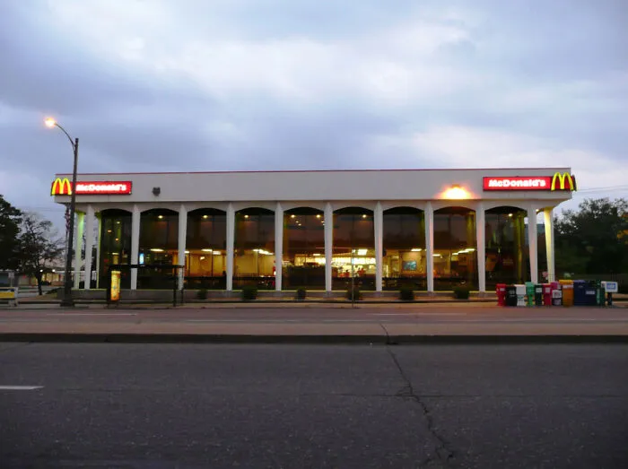 A Bank Converted To Mcdonalds