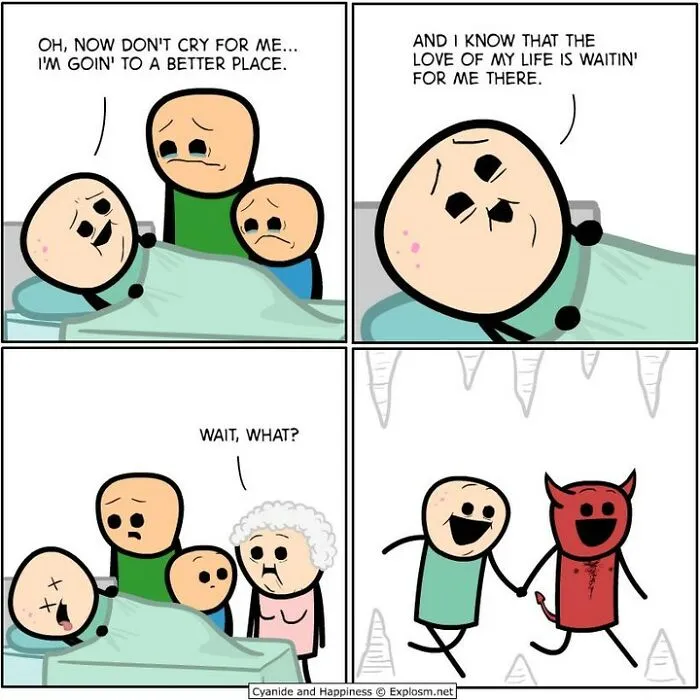 125 Hilariously Dark Comics By Cyanide & Happiness