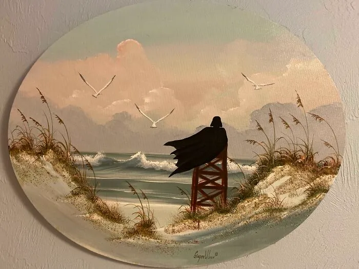 I Thought This Scene Looked Like A Place Darth Vader Would Go To Bask In His Loneliness