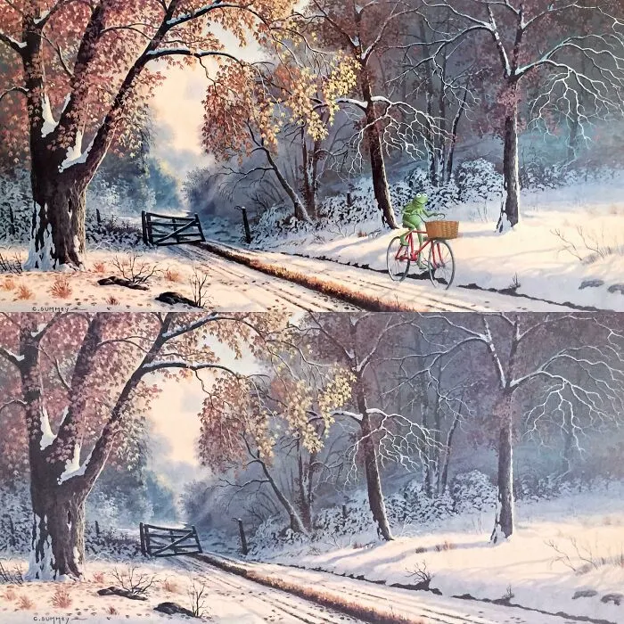 “The Lover, The Dreamer, And Me” Repainted A Couple Years Ago