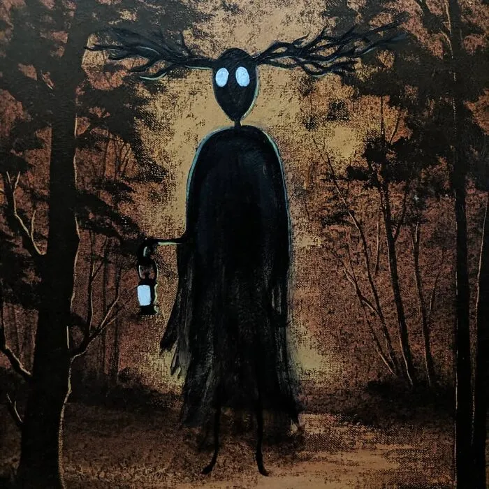 Añadimos la bestia a esta pintura ya espeluznante