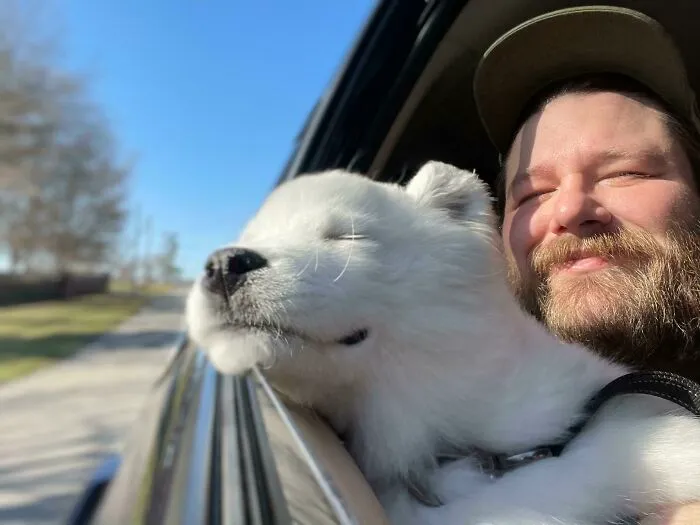 Feliz de tener la foto más feliz con mi mejor amigo