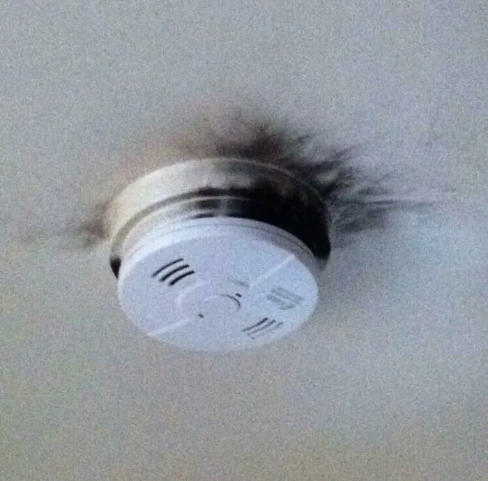Mi alarma contra incendios se ha incendiado