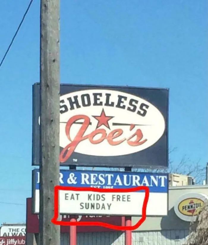 Beware Don’t Take Your Kids Here On Sundays