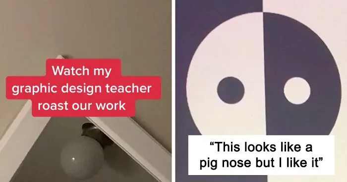 Graphic Designer Goes Viral For Hilariously Roasting His Students' Work