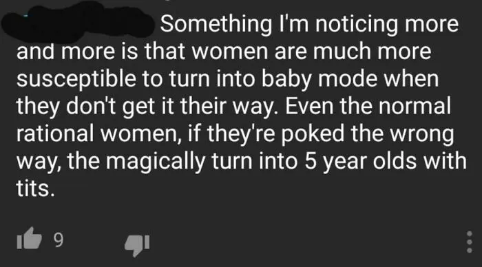 I've Never Met A Single Woman Who's Done This Save Actual Children