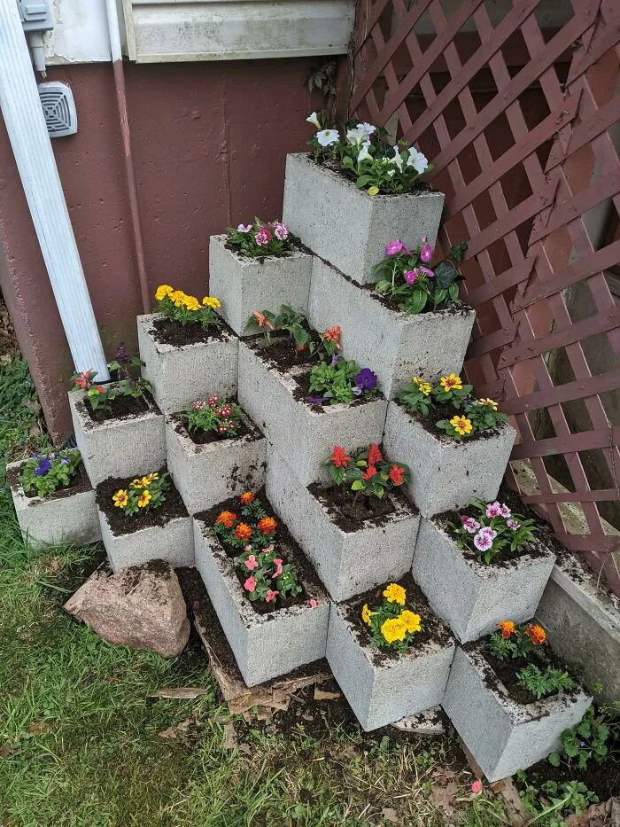 Just Made A Garden With My Mom, She Think It Looks Terrible But I Like It