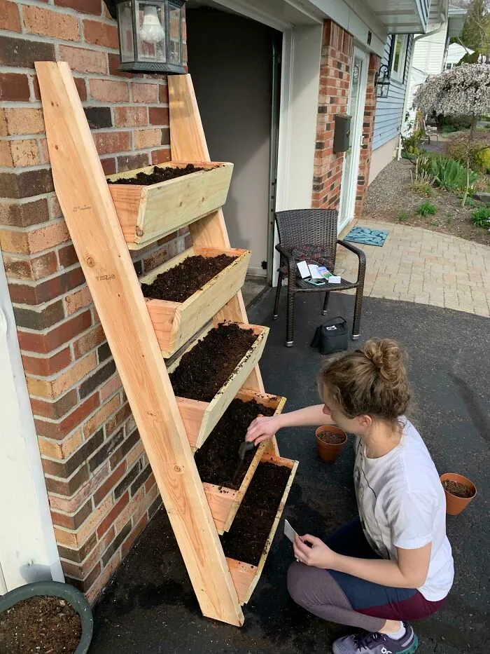 We Made An Herb Ladder From Scratch