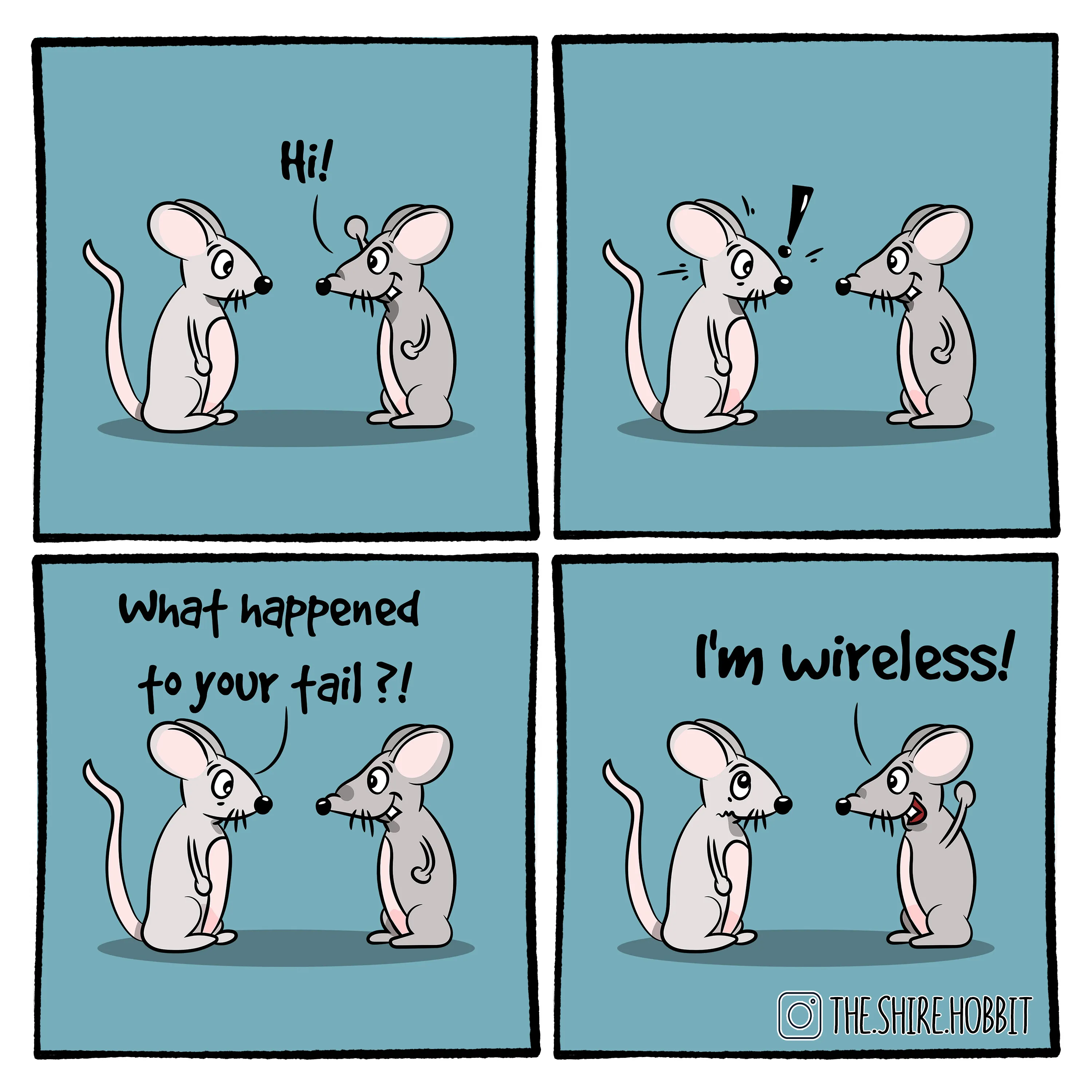 I Made My First Comics! "Wireless"