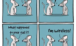 I Made My First Comics! "Wireless"