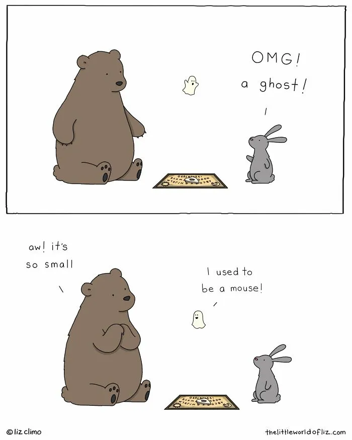 The Simpsons Animator Illustrates Awkward Everyday Moments Of These Wholesome Animals (30 New Pics)