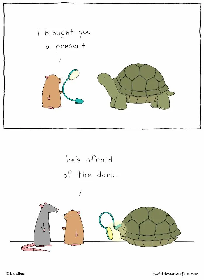 The Simpsons Animator Illustrates Awkward Everyday Moments Of These Wholesome Animals (30 New Pics)