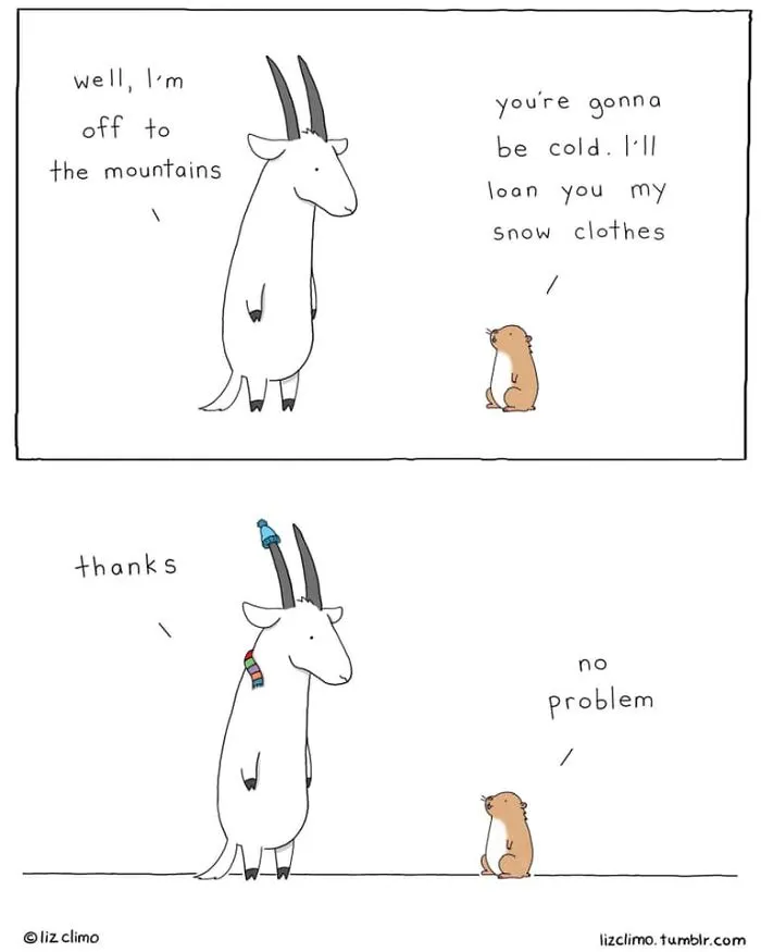 The Simpsons Animator Illustrates Awkward Everyday Moments Of These Wholesome Animals (30 New Pics)