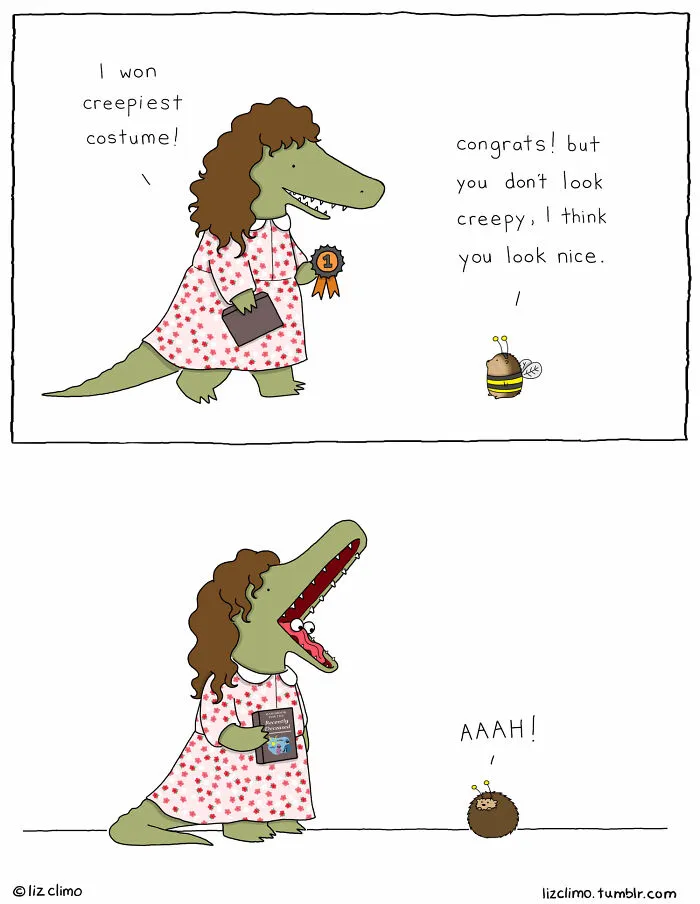 The Simpsons Animator Illustrates Awkward Everyday Moments Of These Wholesome Animals (30 New Pics)