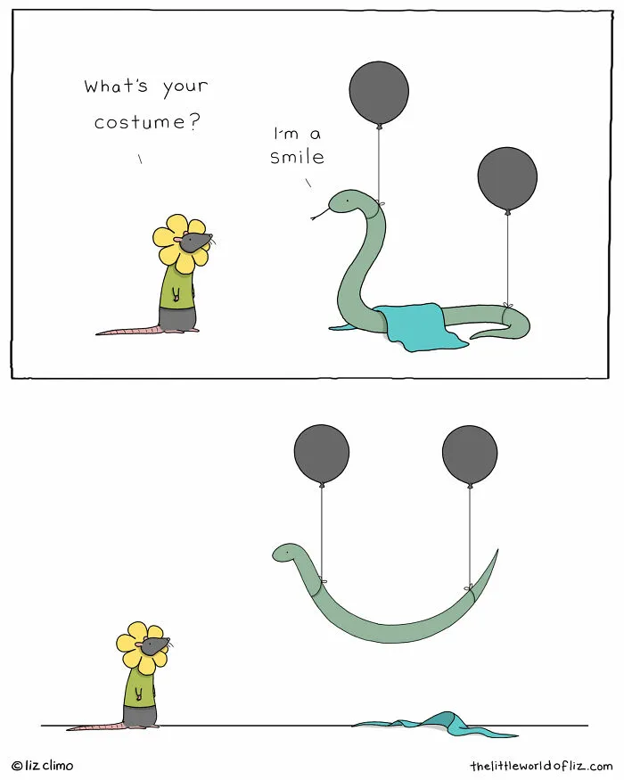 The Simpsons Animator Illustrates Awkward Everyday Moments Of These Wholesome Animals (30 New Pics)
