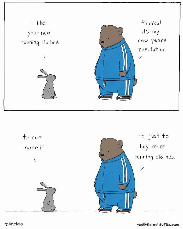 The Simpsons Animator Illustrates Awkward Everyday Moments Of These Wholesome Animals (30 New Pics)