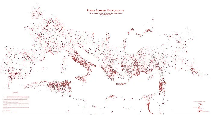 Every Roman Settlement, And Nothing Else