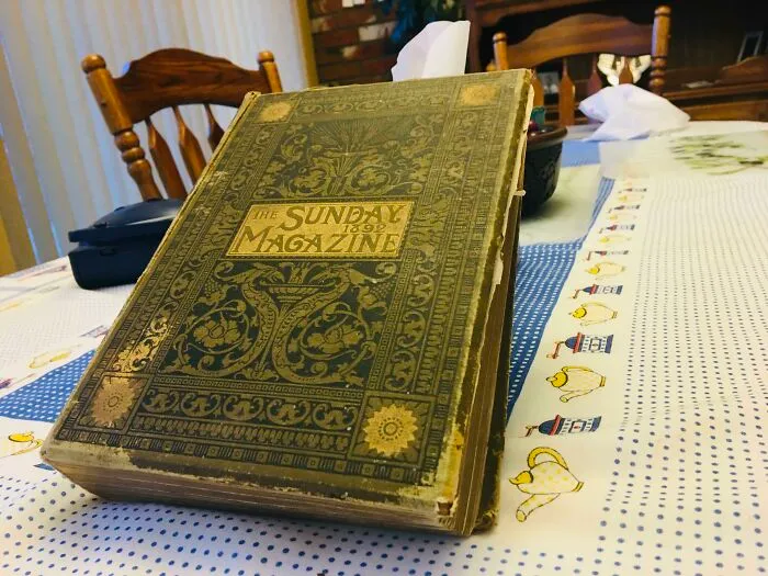 This Book From 1892 I Found Inside A Hole In The Wall In A Rental Flat