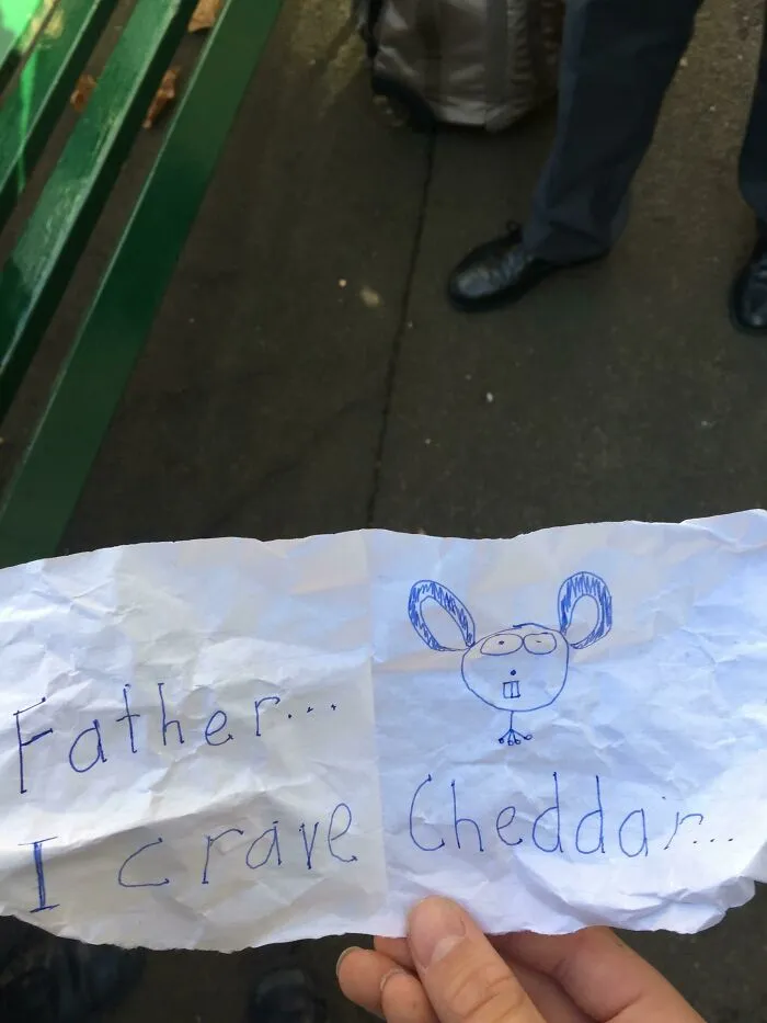 Encontrado en el pasillo de mi escuela