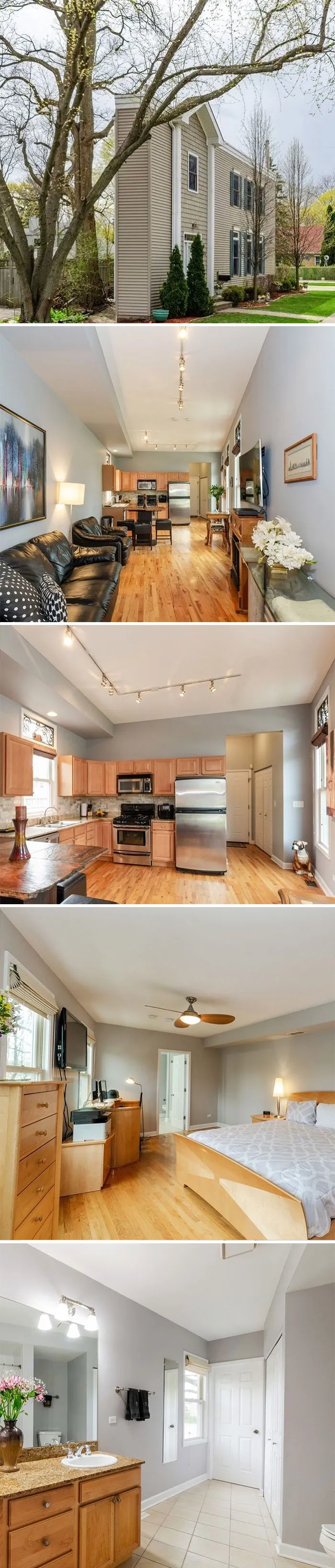 Para continuar con el interesante tema de hoy, aquí está la "casa de la tarta". Se cotizó en 269.900$, 2 hab., 2.5 baños, 342 metros cuadrados