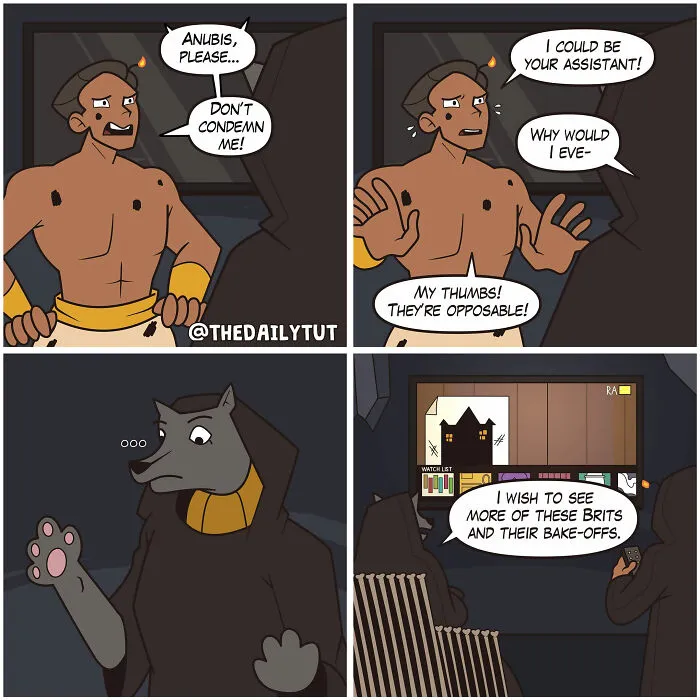 30 Humorous Comics About Ancient Egypt By Tut Comics